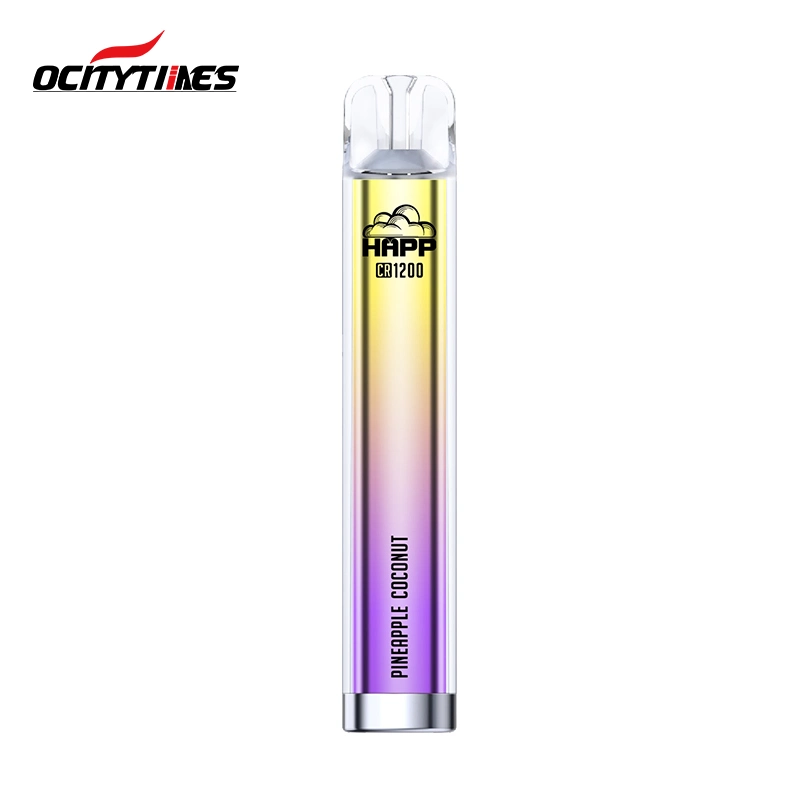 Ocitytimes 1200puffs Cigarettes E Juice Pod Device Electronic Cigarette Vapeaze OEM ODM Factory Wholesale Price Disposable Vape