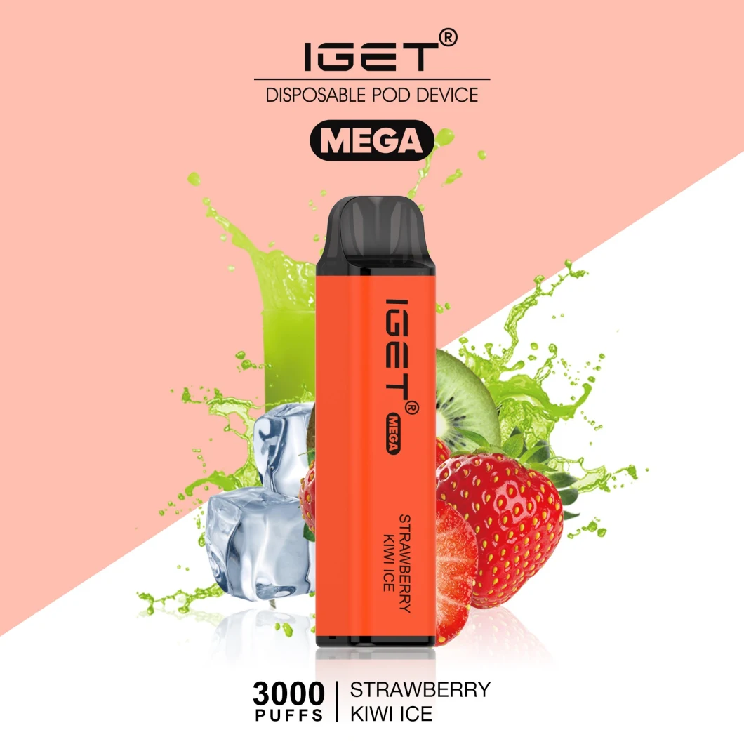 Wholesale Iget Mega 3000puffs Disposable Pod Iget Shion XXL King Vape Manufacturer