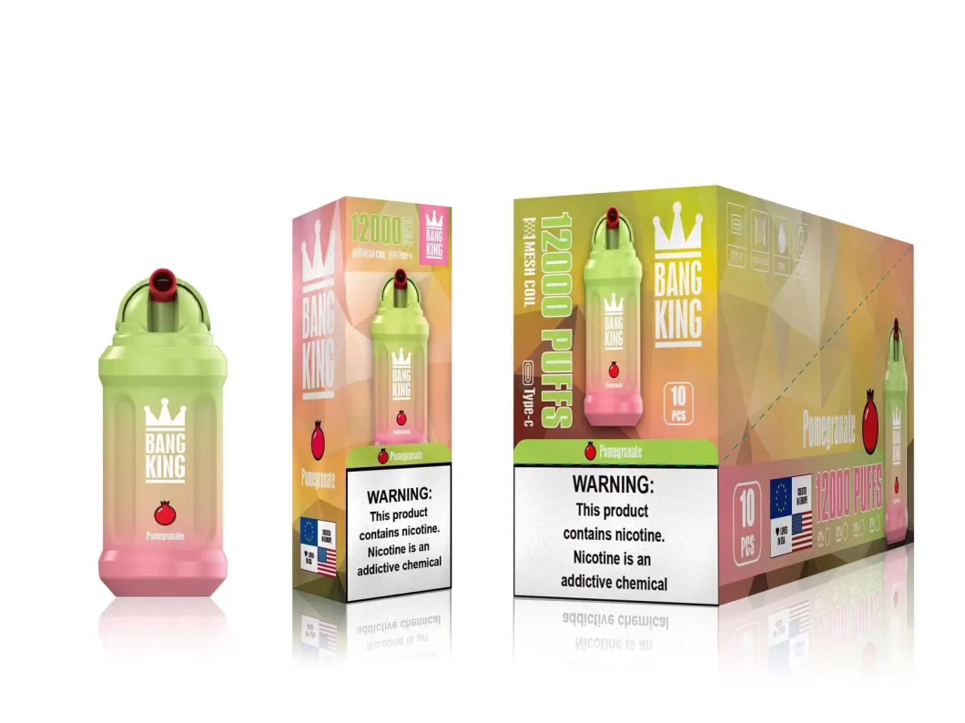 Bang King 12000 Puffs Disposable Vape 10 Medium Flavors