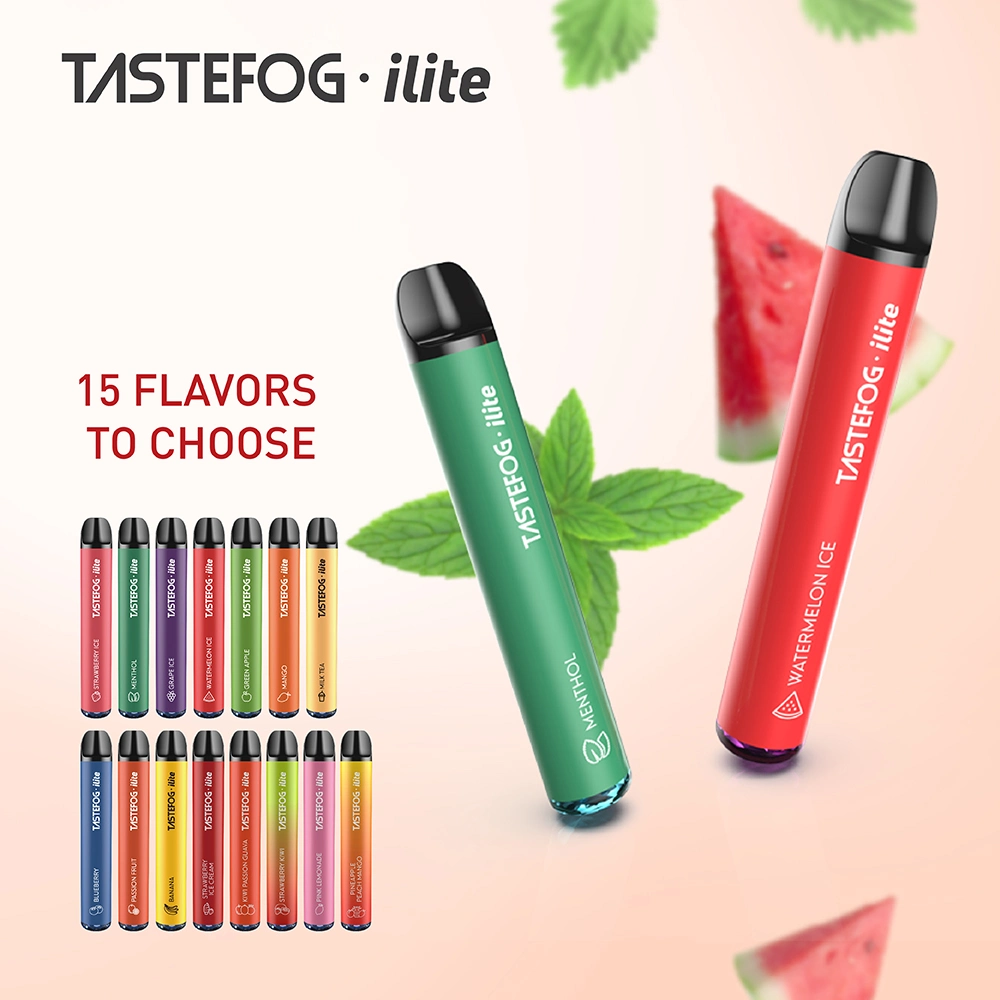 Ilite Mini Vape Cheap Vaporizer E Cigarette 600puffs Bar Wholesale Tastefog Disposable Vape Pen