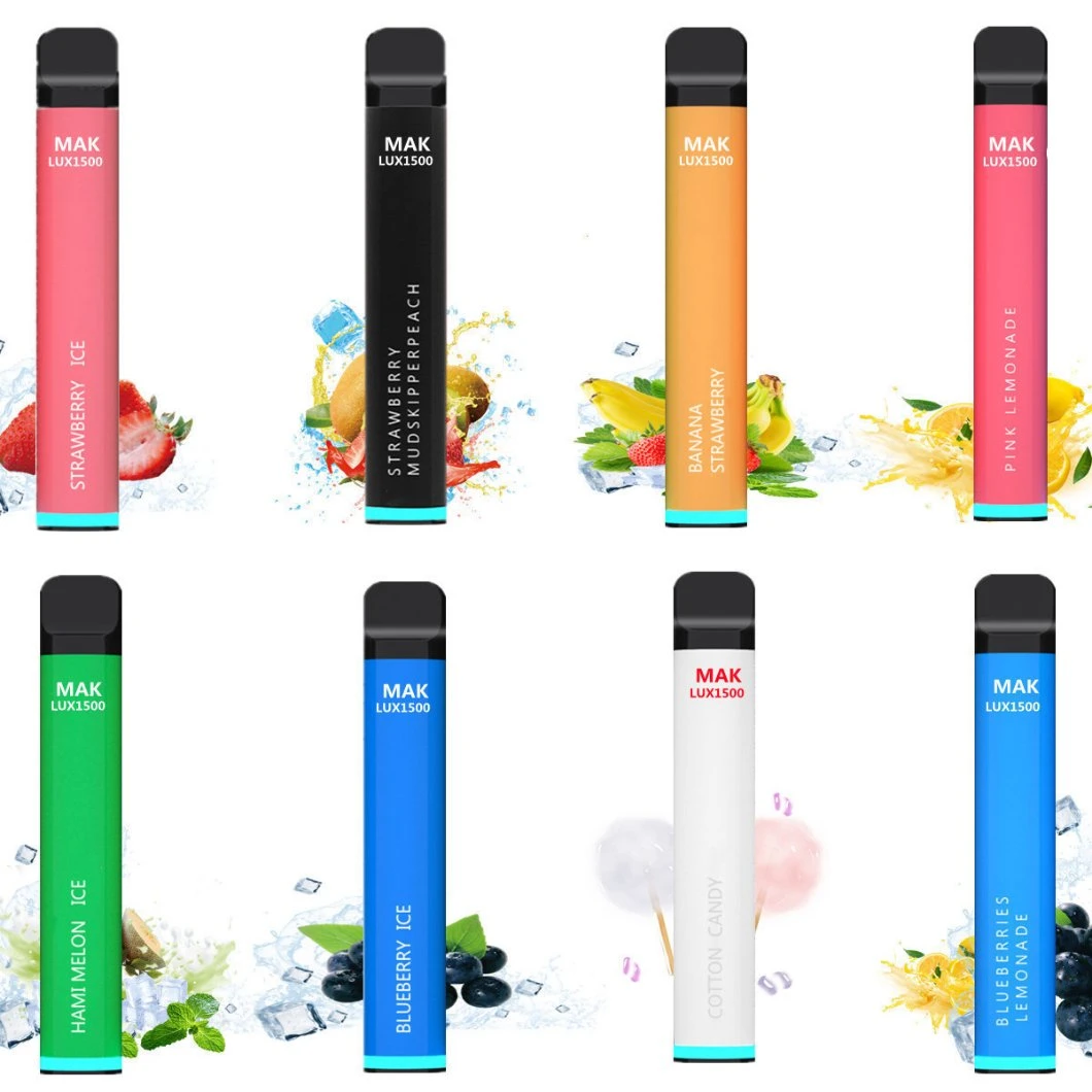 Mak Lux 1500puffs Disposable Vaporizer Vape