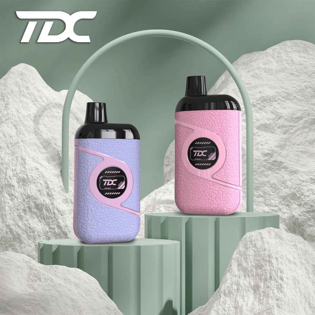 Tdc Good Taste Flavors 6000puffs Rechargeable Type-C New Design Box Type Puff Bar Devices Disposable Vape