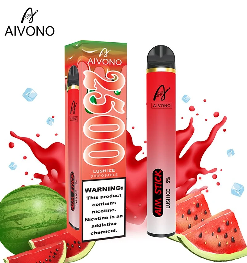 Aivono Disposable Wholesale Factory Aim Stick 2500puffs Electronic Cigarette Vape