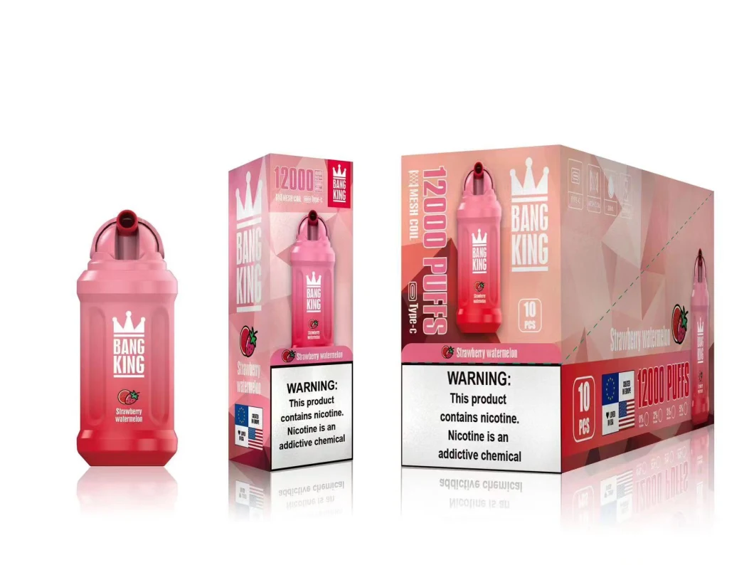 Bang King 12000 Puffs Disposable Vape 10 Medium Flavors