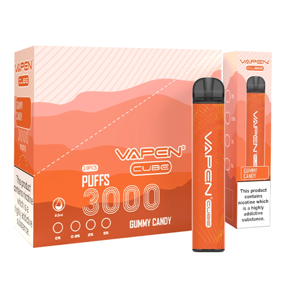 Fast Shipping Original Vapen Brand Cube Design 3000puffs Disposable Pod Pen Vape