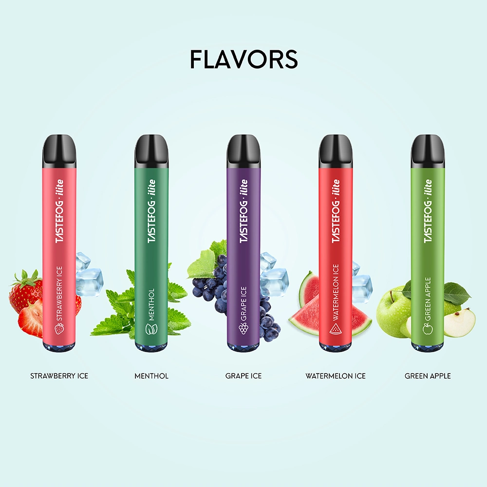 Ilite Mini Vape Cheap Vaporizer E Cigarette 600puffs Bar Wholesale Tastefog Disposable Vape Pen