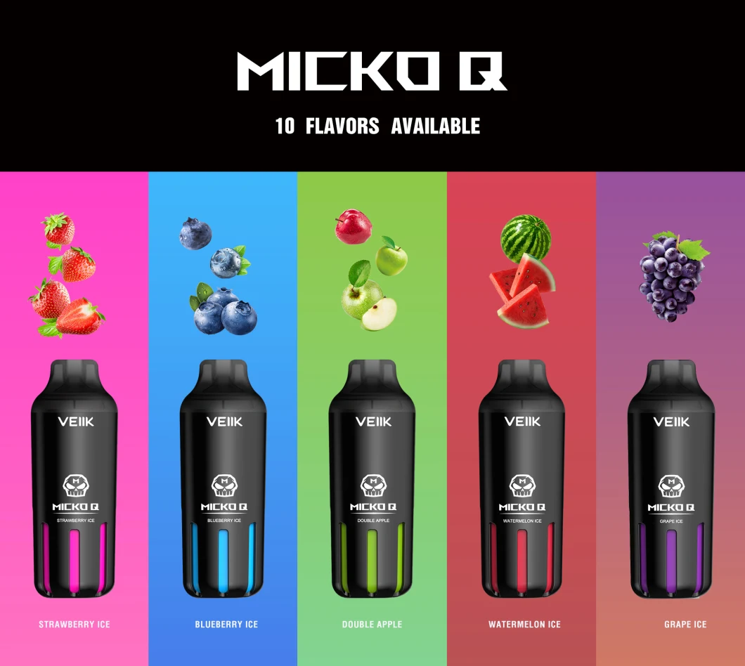 Hot Selling Veiik Micko Q 5500 Puffs Disposable Vape